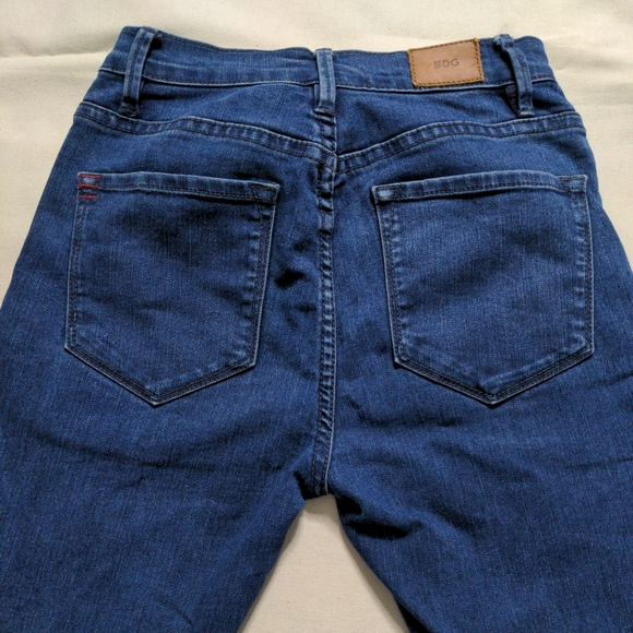 BDG Women's High-Rise Blue Jeans Twig Ankle 24x29 - Picture 6 of 10